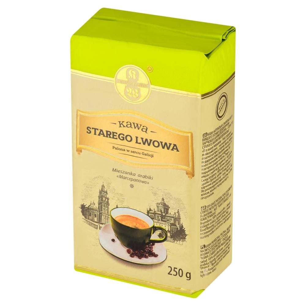 Kawa Starego Lwowa Kawa mieszanka arabiki marcepanowa 250 g