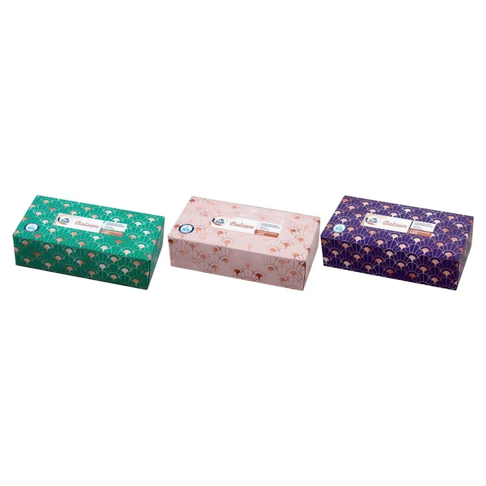 Carrefour Soft Chusteczki uniwersalne 3-warstwowe balsam 90 sztuk