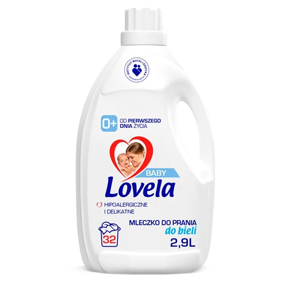 Lovela Baby Mleczko do prania do bieli 2,9 l (32 prania)