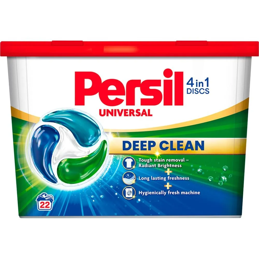 Persil Discs Universal Skoncentrowany środek do prania tkanin białych 363 g (22 prania)