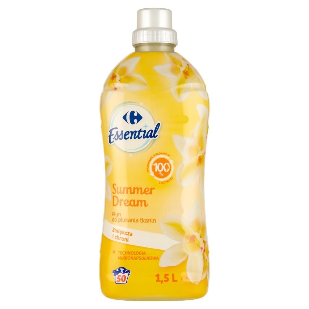 Carrefour Essential Summer Dream Płyn do płukania tkanin 1,5 l (50 prań)