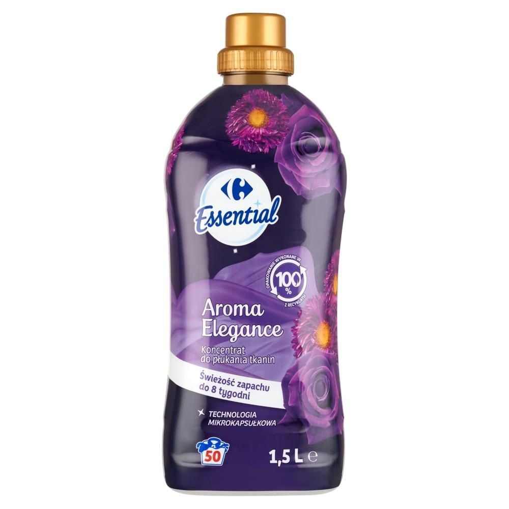 Carrefour Essential Aroma Elegance Koncentrat do płukania tkanin 1,5 l (50 prań)
