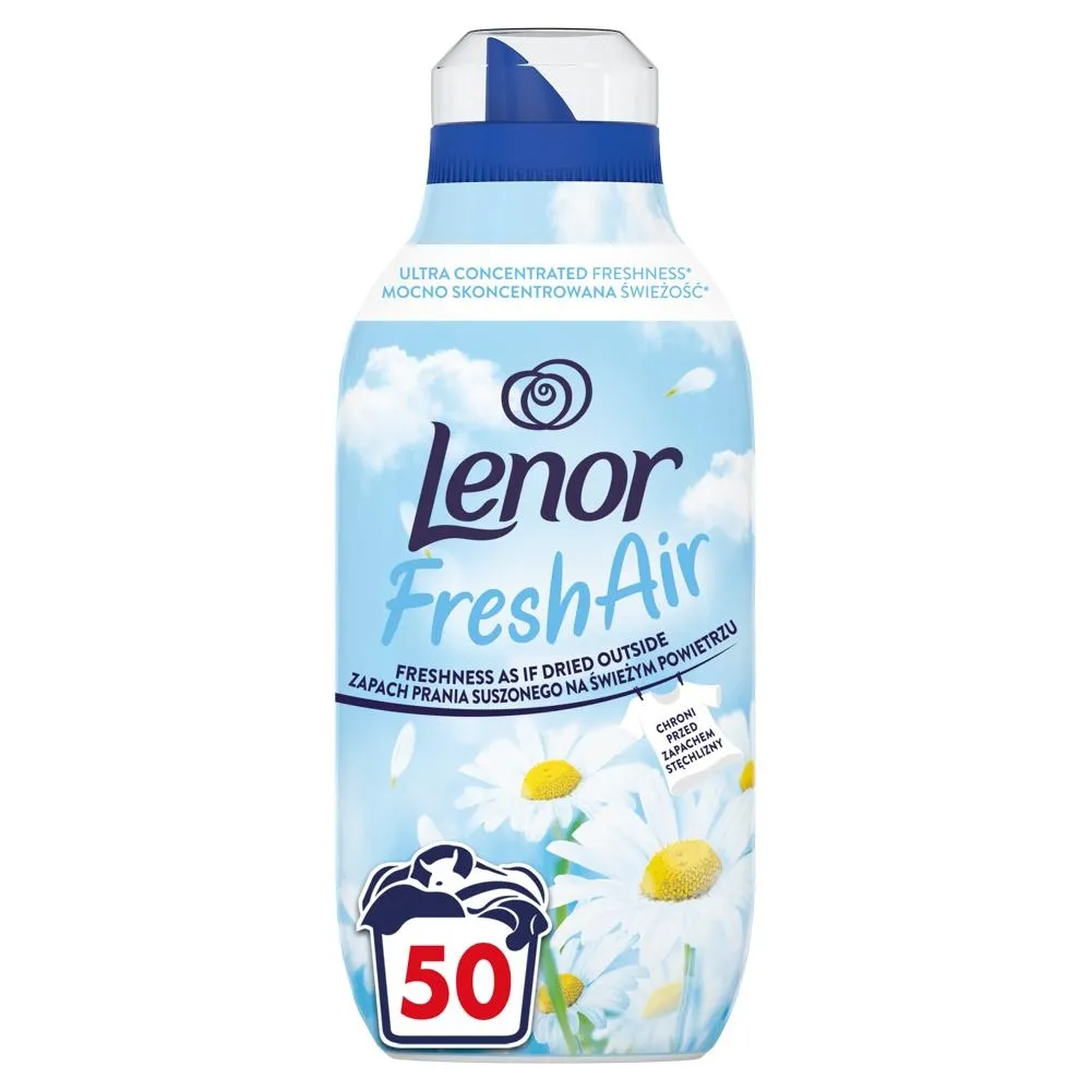 Lenor Fresh Air Płyn do płukania tkanin 50 prania, Sensitive