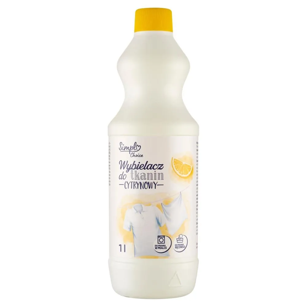 Simpl Choice Wybielacz do tkanin cytrynowy 1 l
