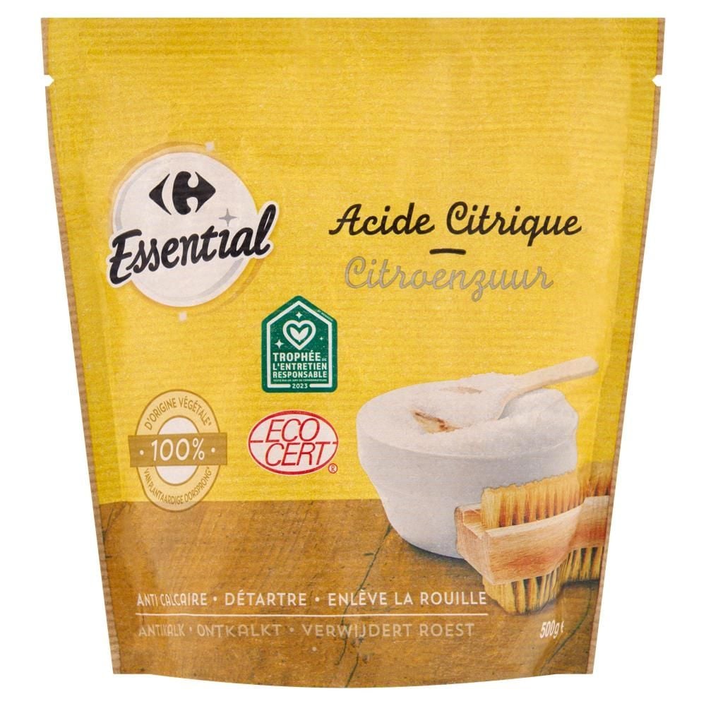 Carrefour Essential Kwas cytrynowy 500 g