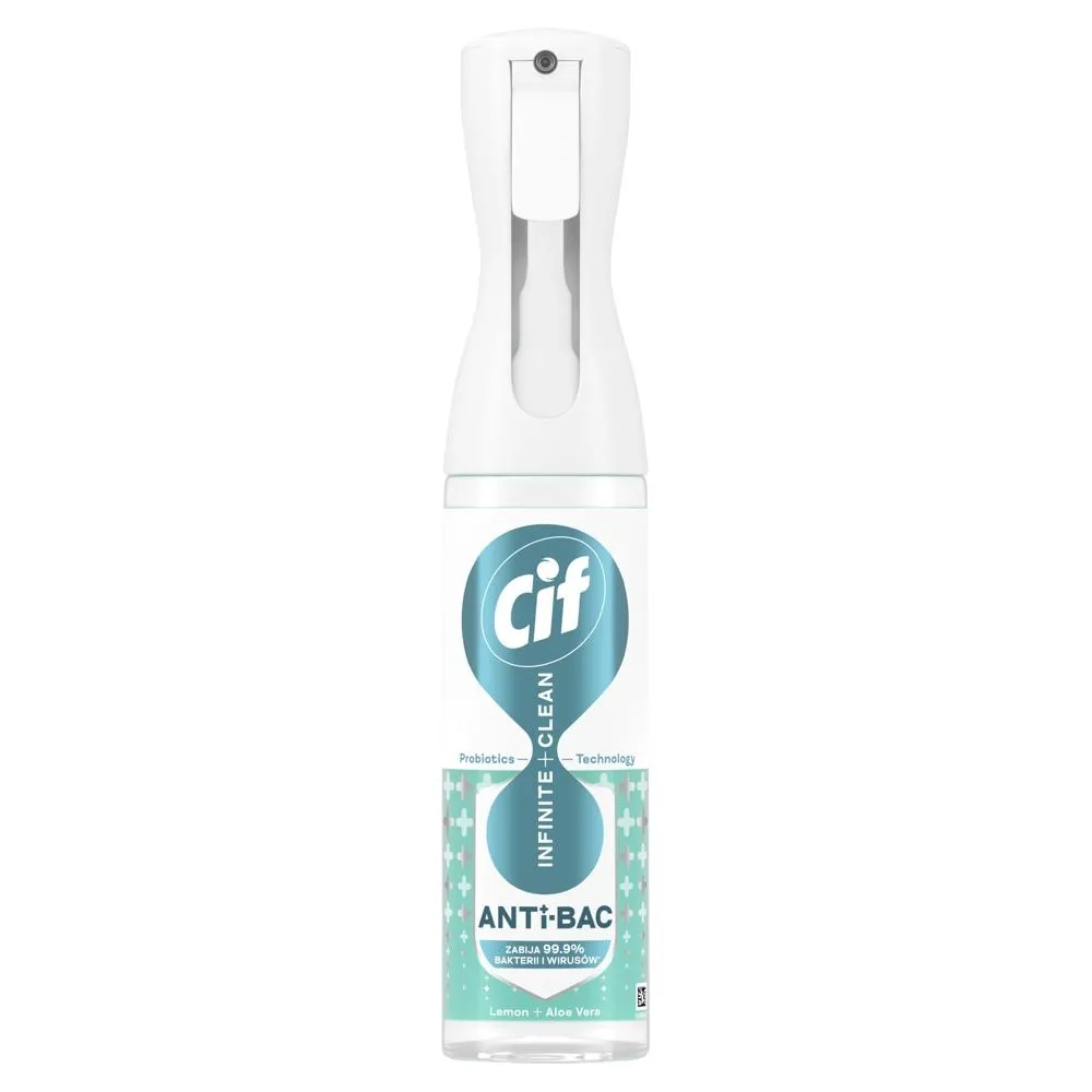 Cif Infinite Clean Lemon & Aloe Vera Antybakteryjny spray 280 ml