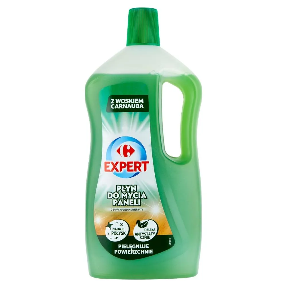 Carrefour Expert Płyn do mycia paneli o zapachu zielonej herbaty 1 l