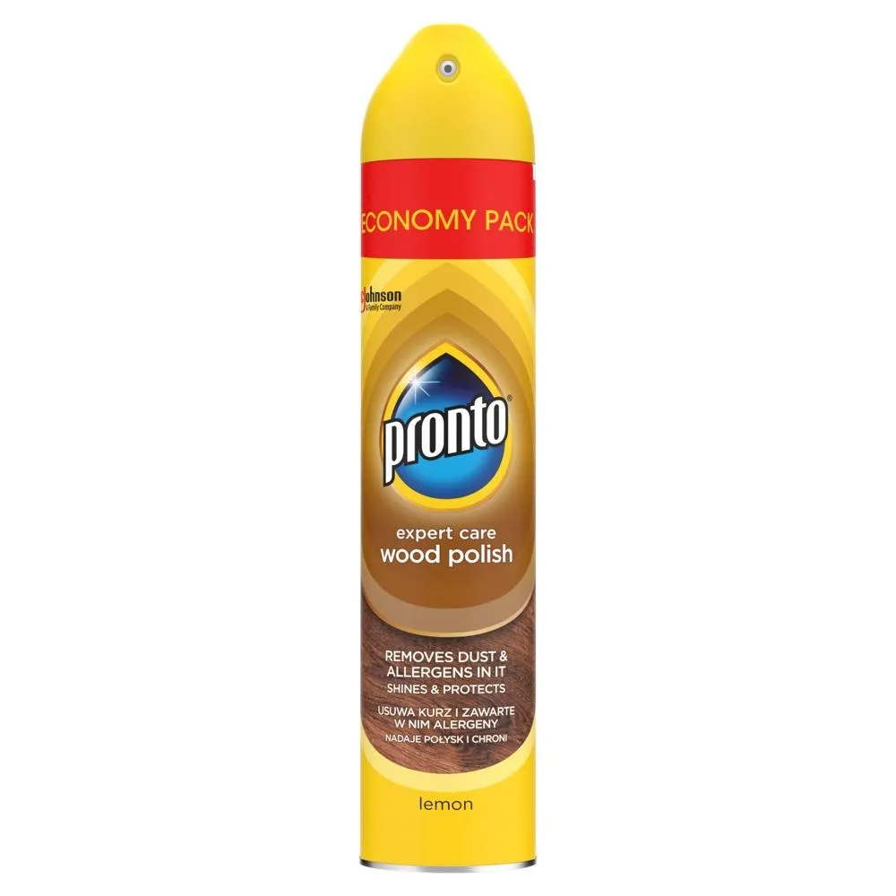Pronto Expert Care Lemon Aerozol do powierzchni drewnianych 300 ml