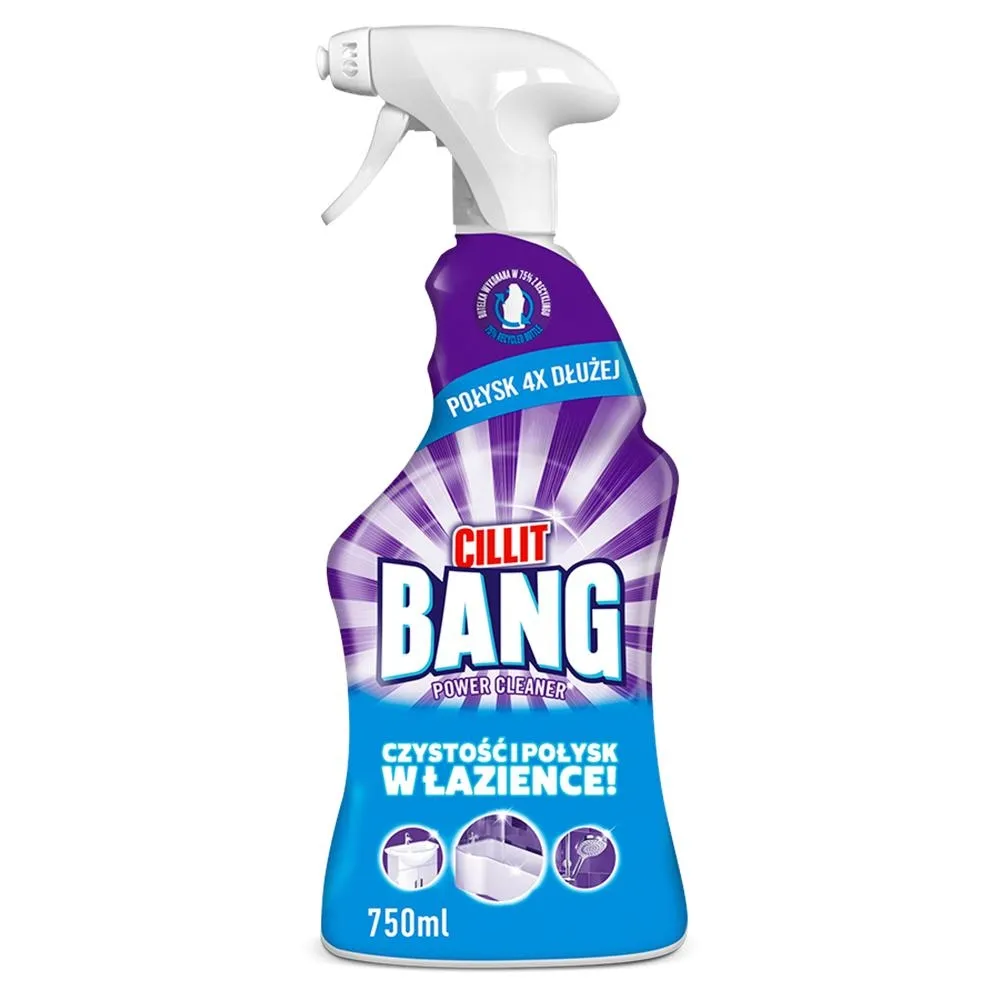 Cillit Bang Expert Spray czystość i połysk w łazience 750 ml