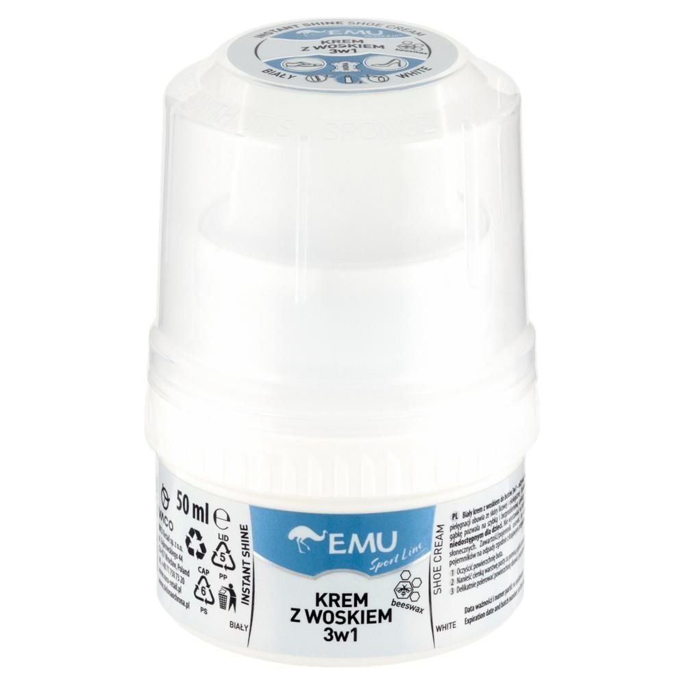 Emu Krem z woskiem 3w1 biały 50 ml