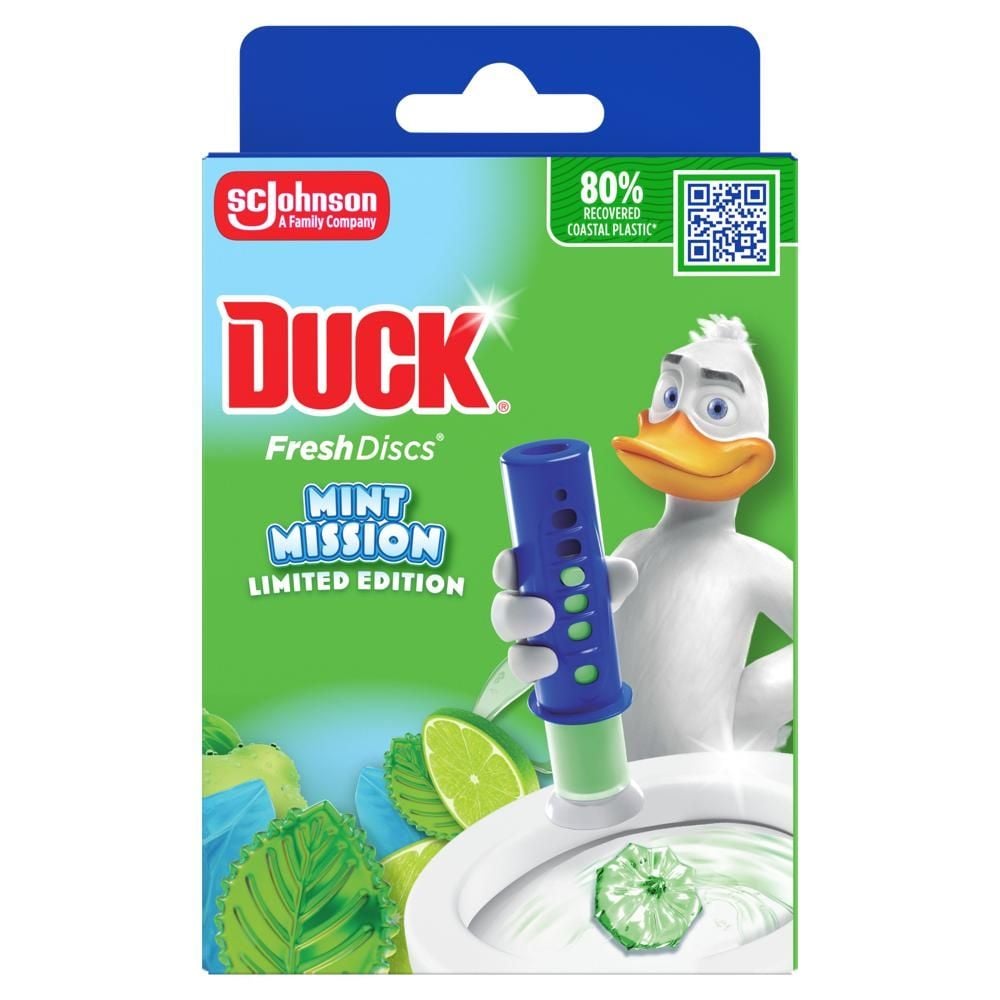Duck Fresh Discs Mint Mission Żelowy krążek do toalet 36 ml