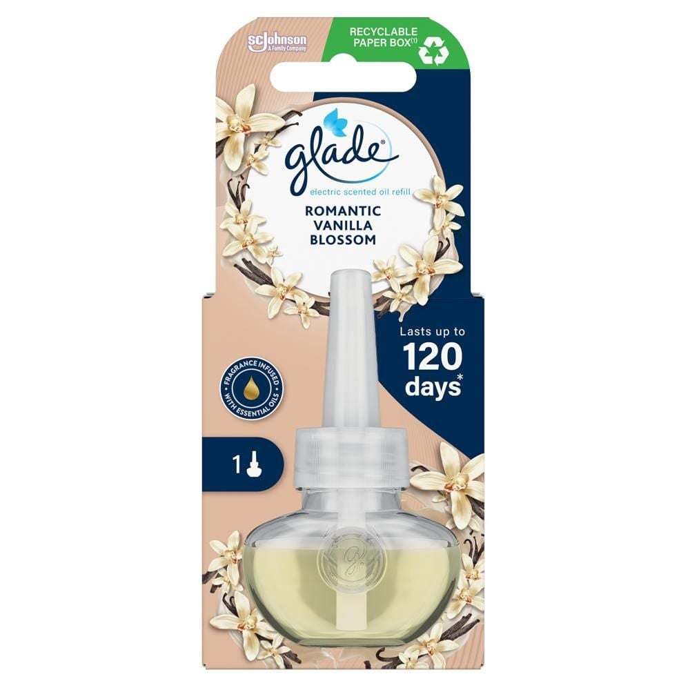 Glade Romantic Vanilla Blossom Zapas do elektrycznego odświeżacza powietrza 20 ml