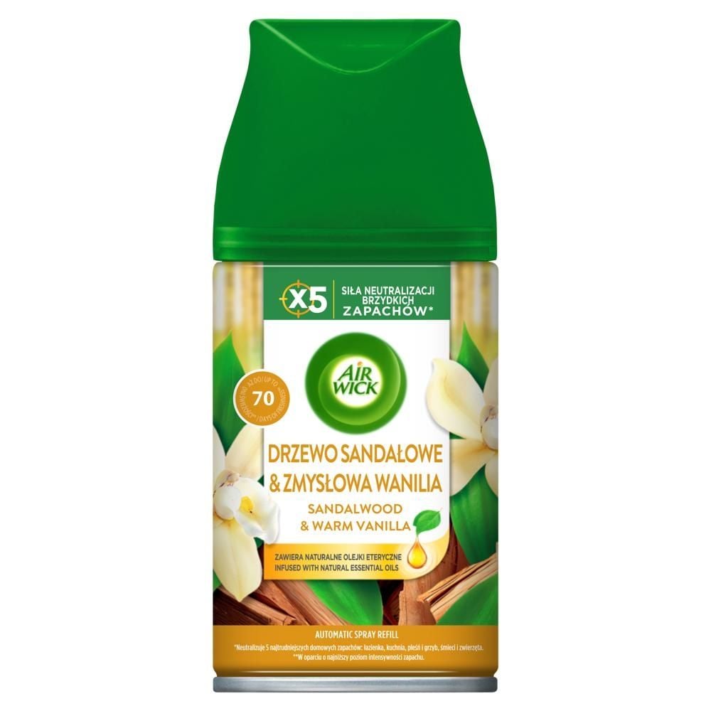 Air Wick Wkład zapachowy drzewo sandałowe & zmysłowa wanilia 250 ml