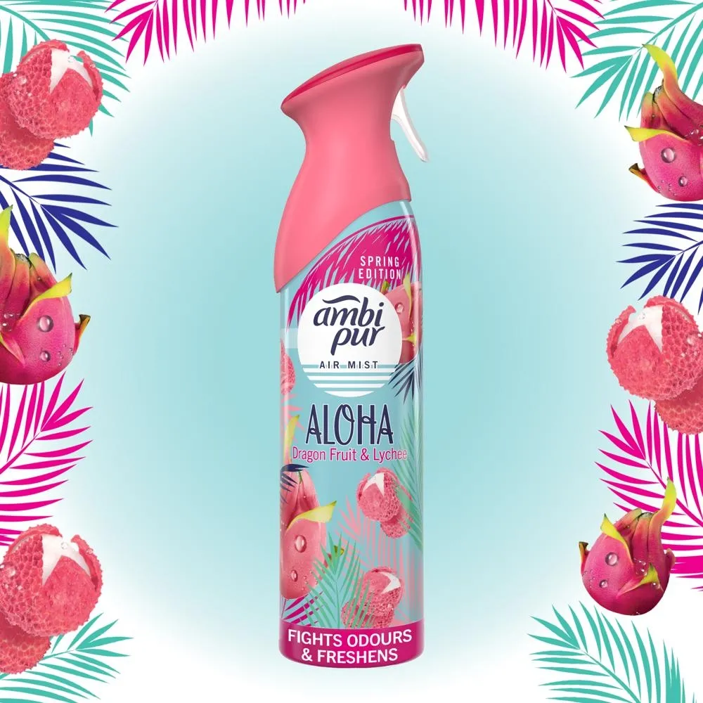 Ambi Pur Odświeżacz Powietrza w Sprayu Aloha 185 ml