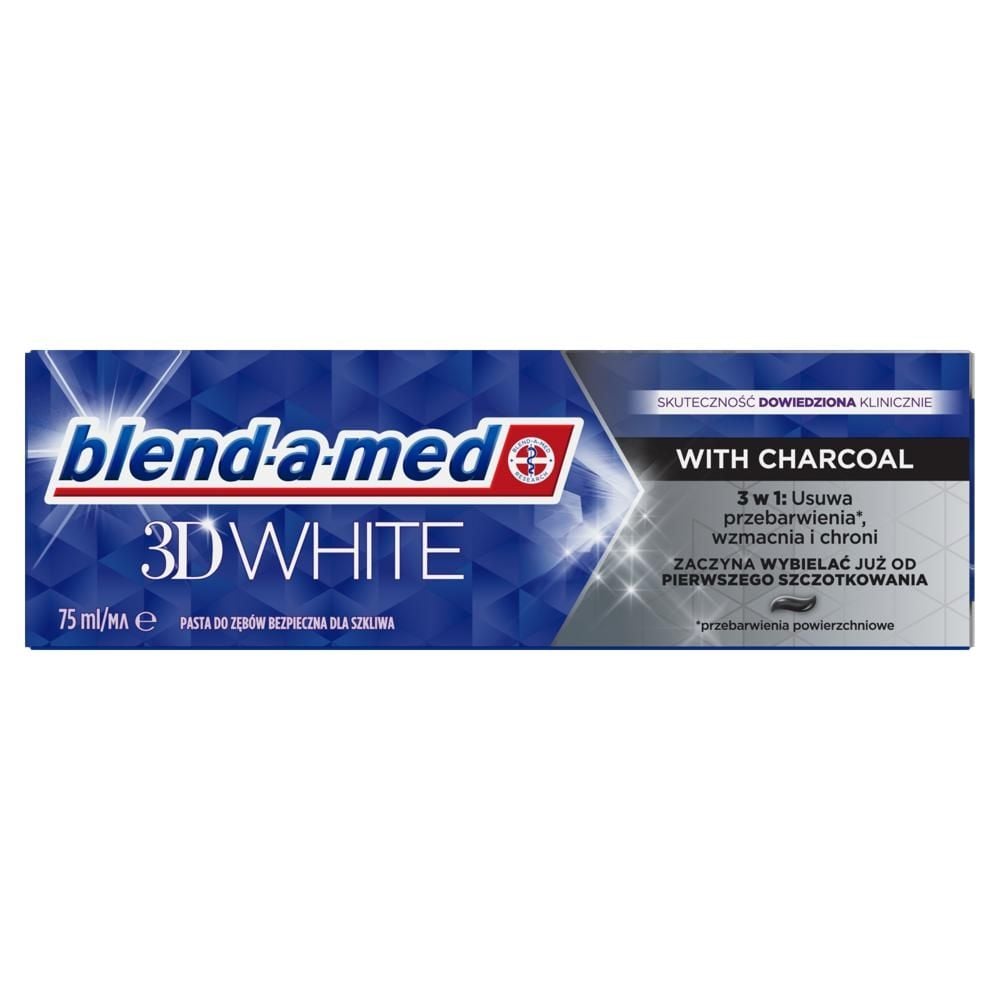 Blend-a-med 3D White Charcoal Pasta do zębów 75ml