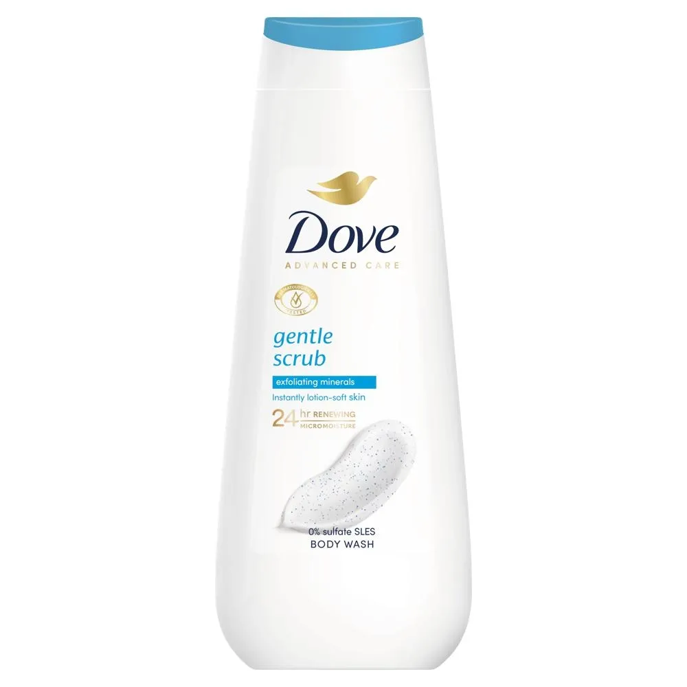 Dove Advanced Care Gentle Scrub Żel pod prysznic 400 ml