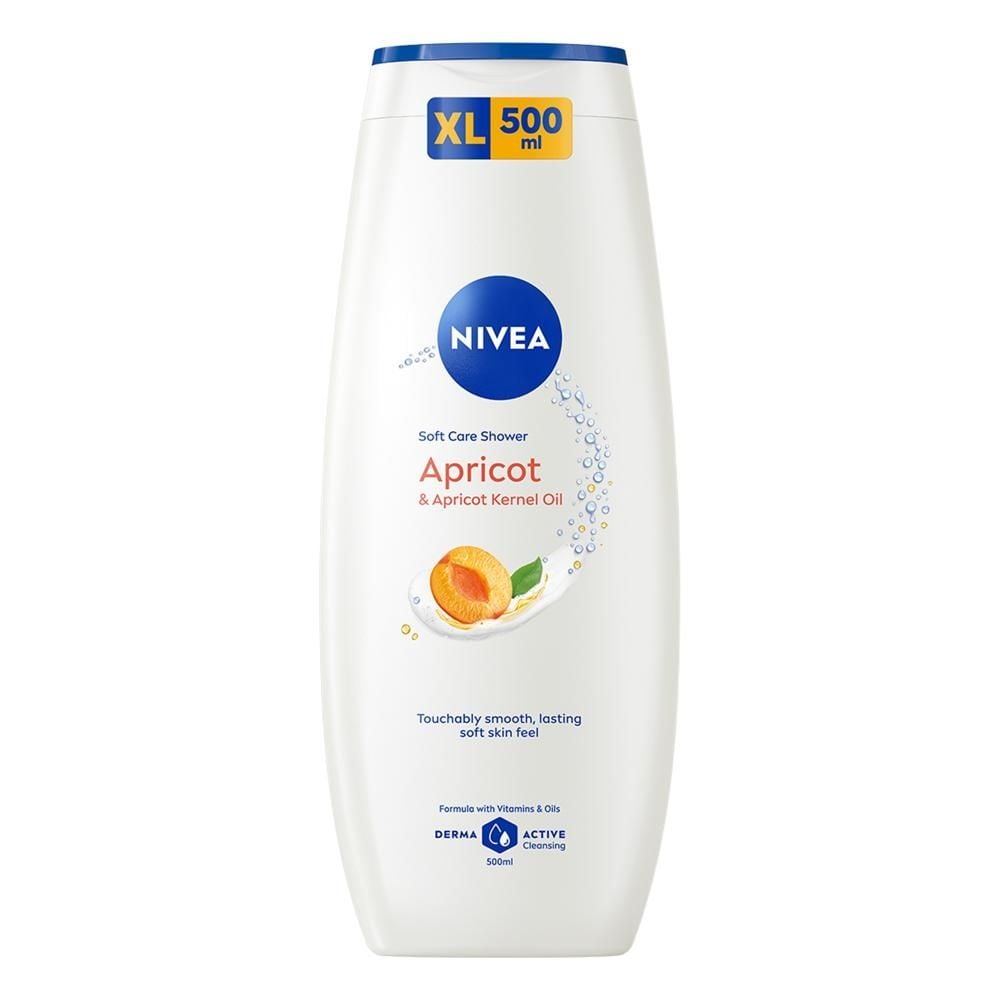 Nivea Apricot & Apricot Seed Oil Kremowy żel pod prysznic 500 ml