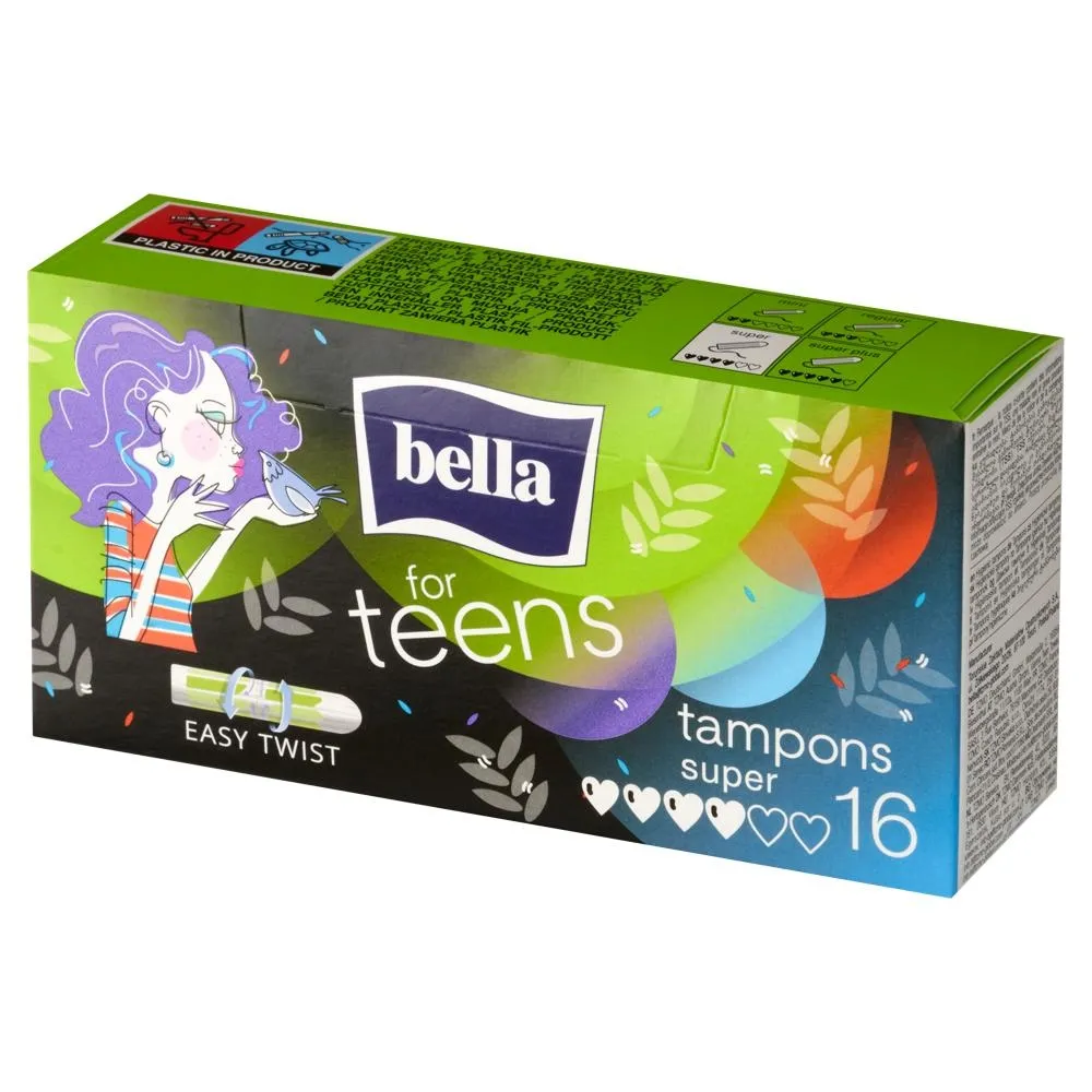 Bella for Teens Super Tampony higieniczne 16 sztuk