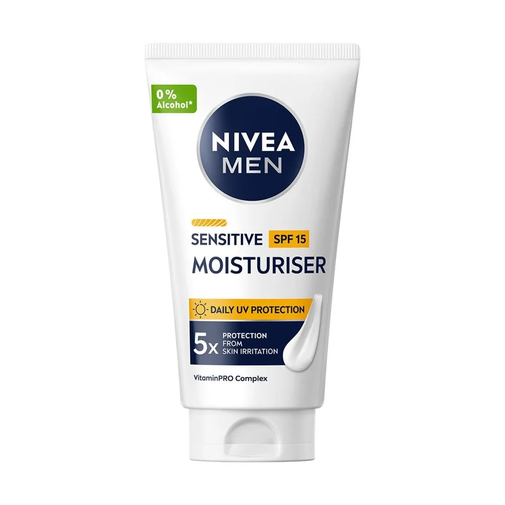 Nivea MEN Sensitive Krem nawilżający do twarzy SPF 15 75ml