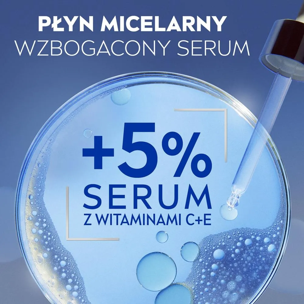 Nivea Rozświetlający Płyn Micelarny z 5% Serum 400ml