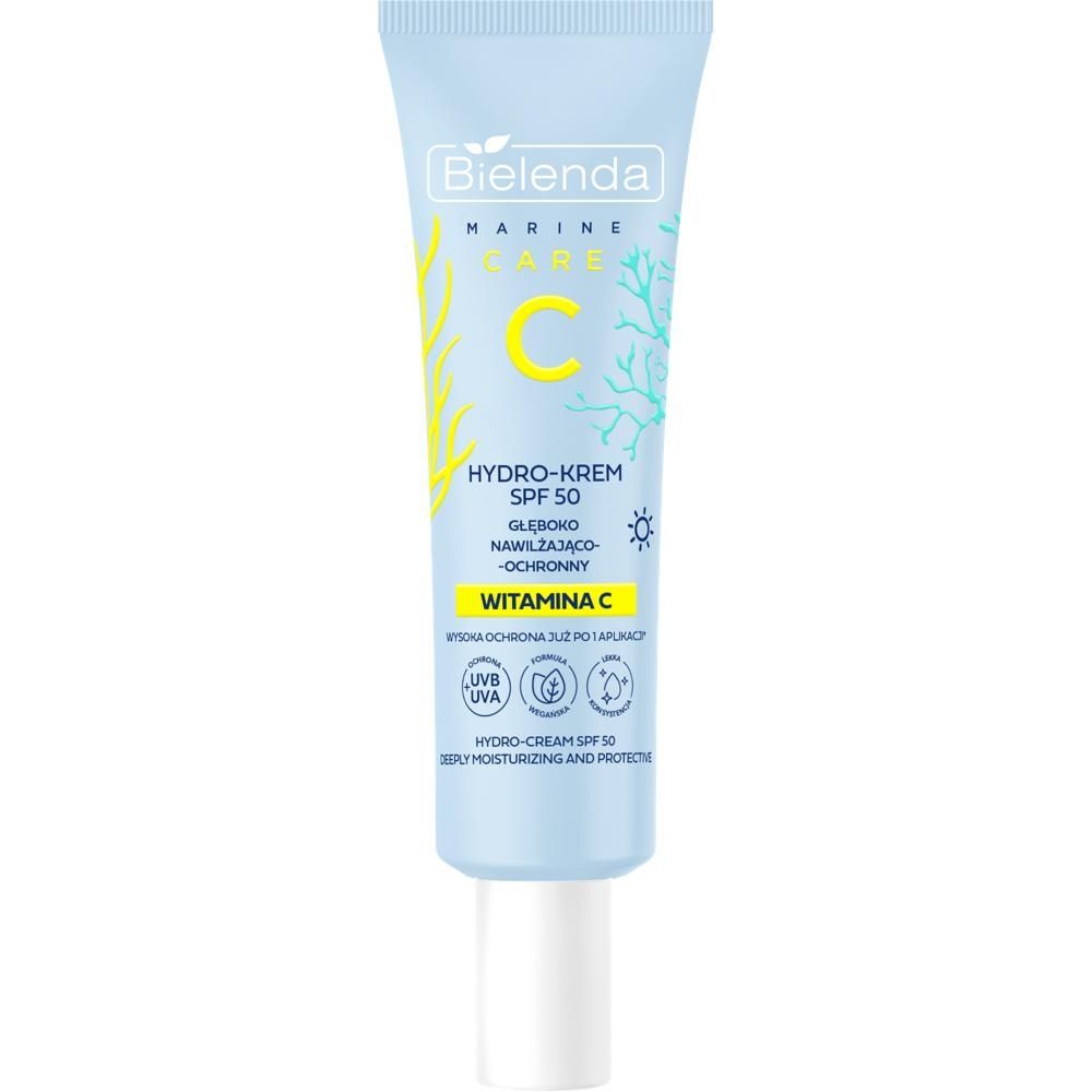 Bielenda C Marine Care Hydro-krem głęboko nawilżająco-ochronny SPF 50 ml