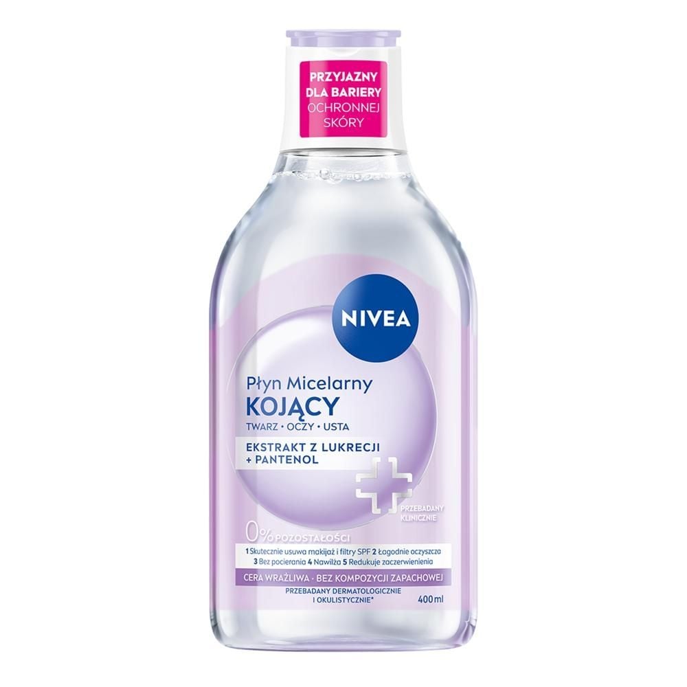 Nivea Płyn micelarny Kojący cera wrażliwa i nadwrażliwa 400 ml