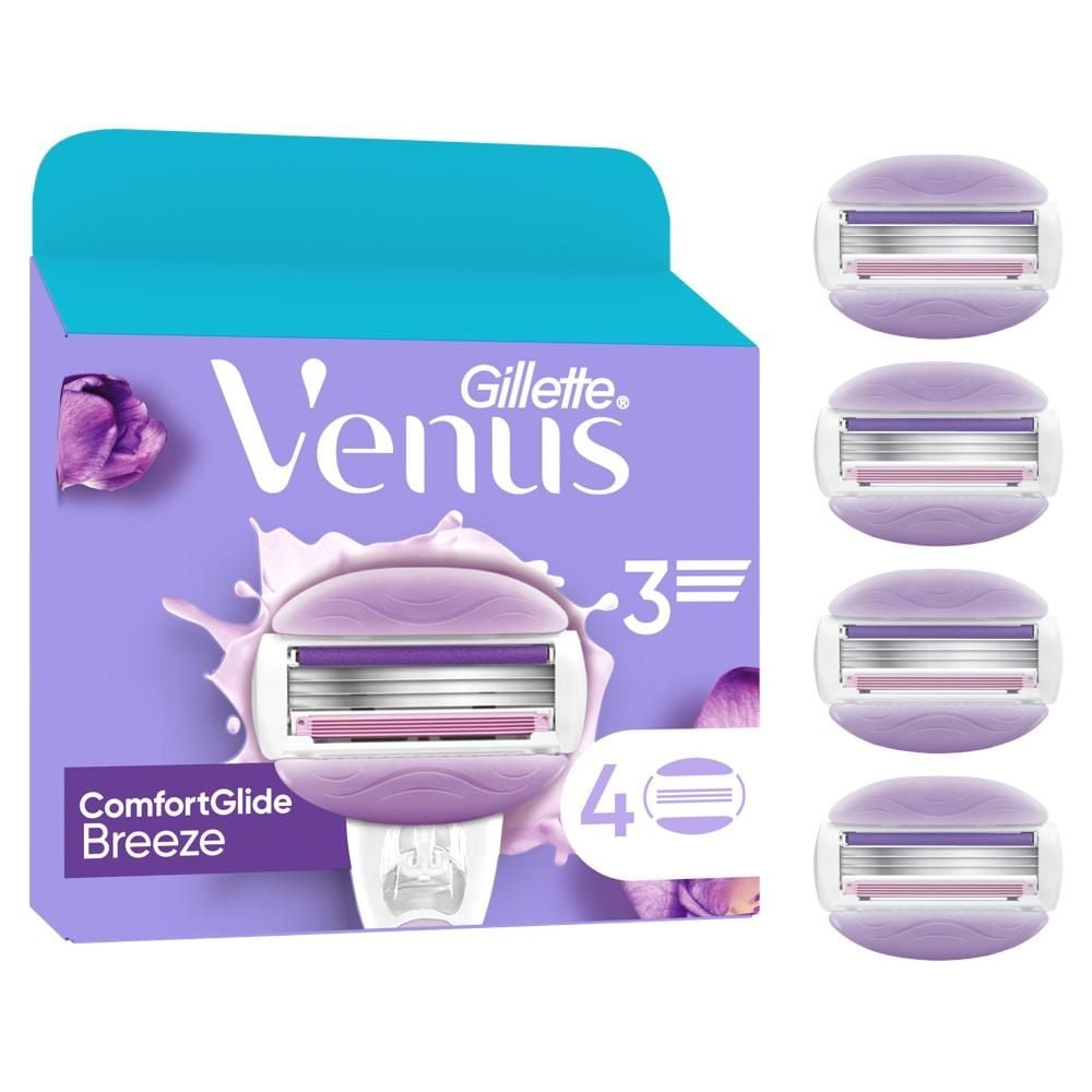 Ostrza Gillette Venus ComfortGlide Breeze dla Kobiet, Wkłady Wymienne do Maszynki do Golenia