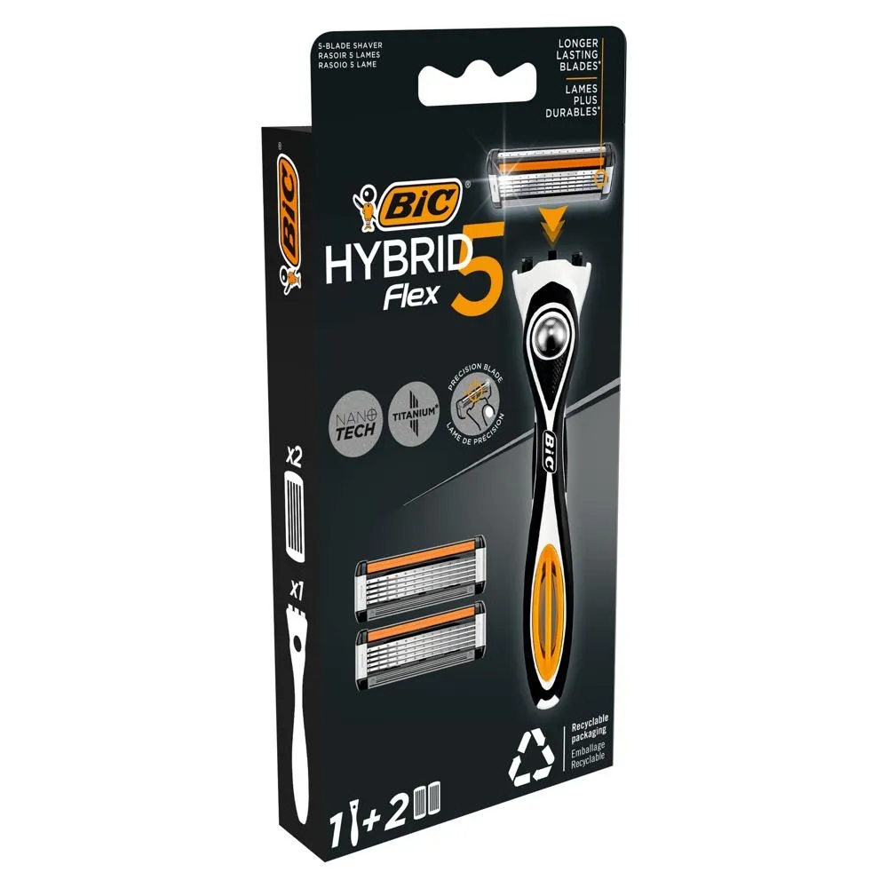 Maszynka do golenia Flex 5 Hybrid Blister 1+2