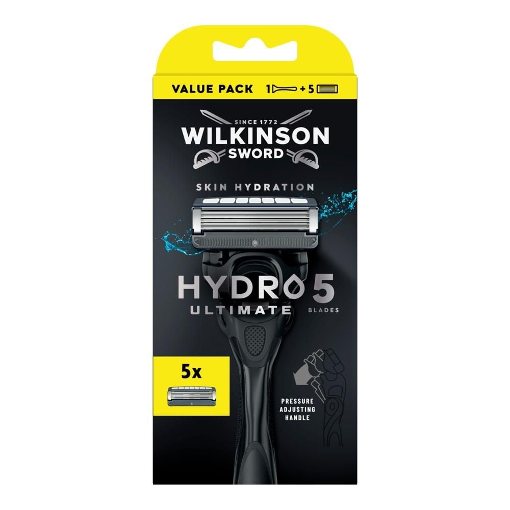 Wilkinson Sword Hydro 5 Ultimate Skin Hydration Maszynka do golenia z 5 ostrzami i 5 wkładów
