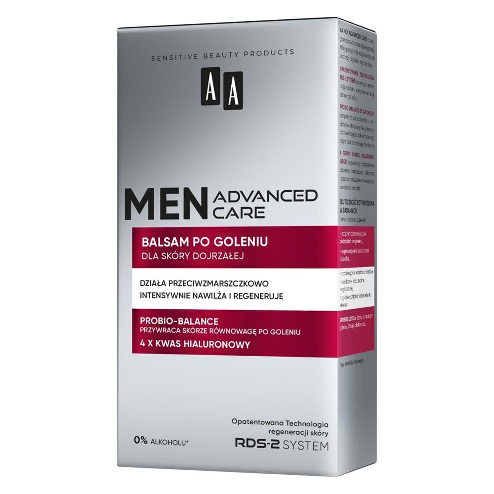 AA Men Advanced Care Balsam po goleniu dla skóry dojrzałej 100 ml