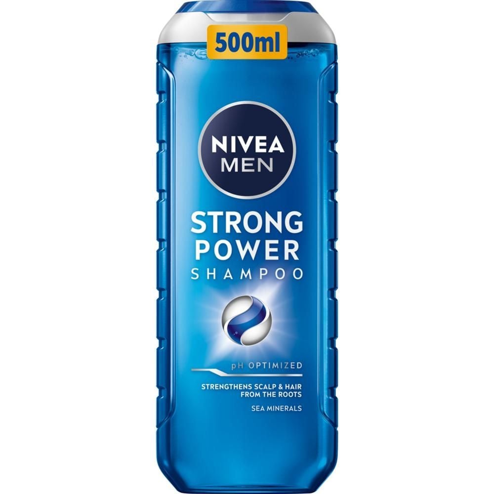 Nivea MEN Strong Power Szampon 500ml