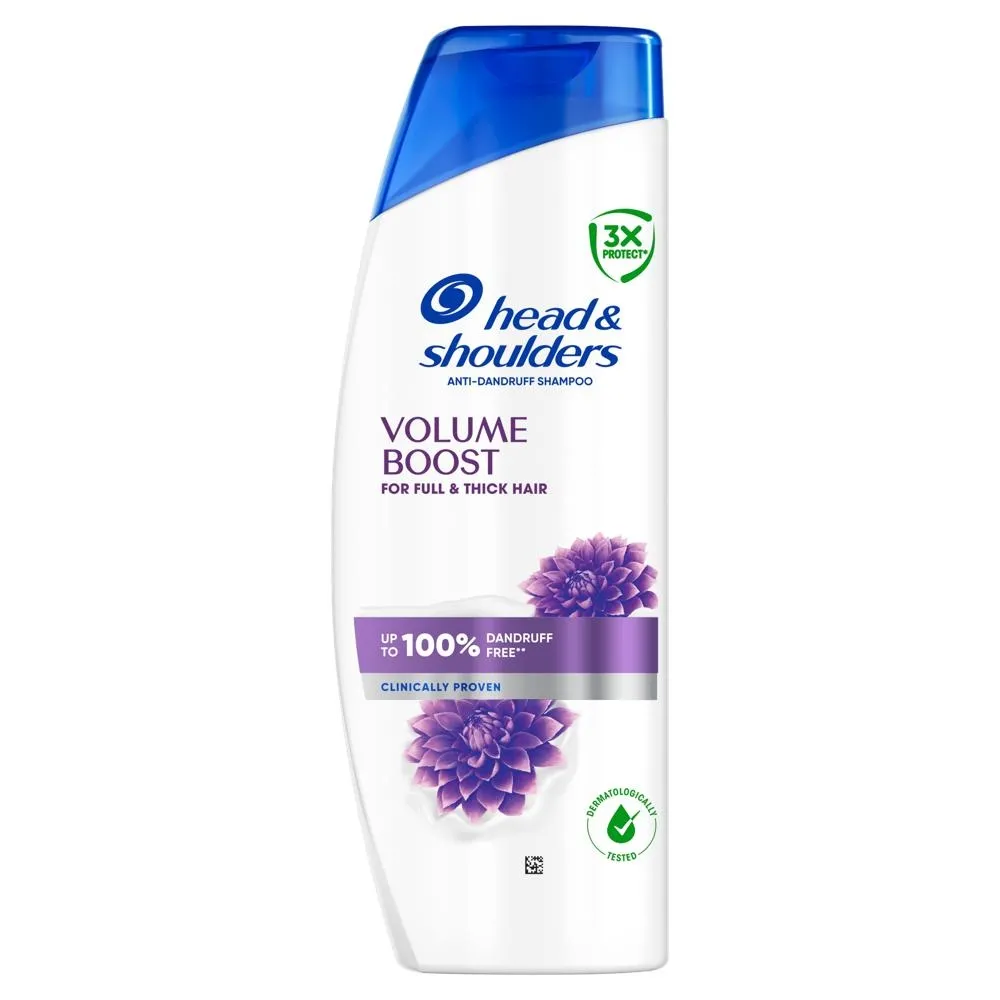 Head & Shoulders Volume Boost Szampon Przeciwłupieżowy 400 ml. Zwalcza Nadmiar Sebum i Swędzenie