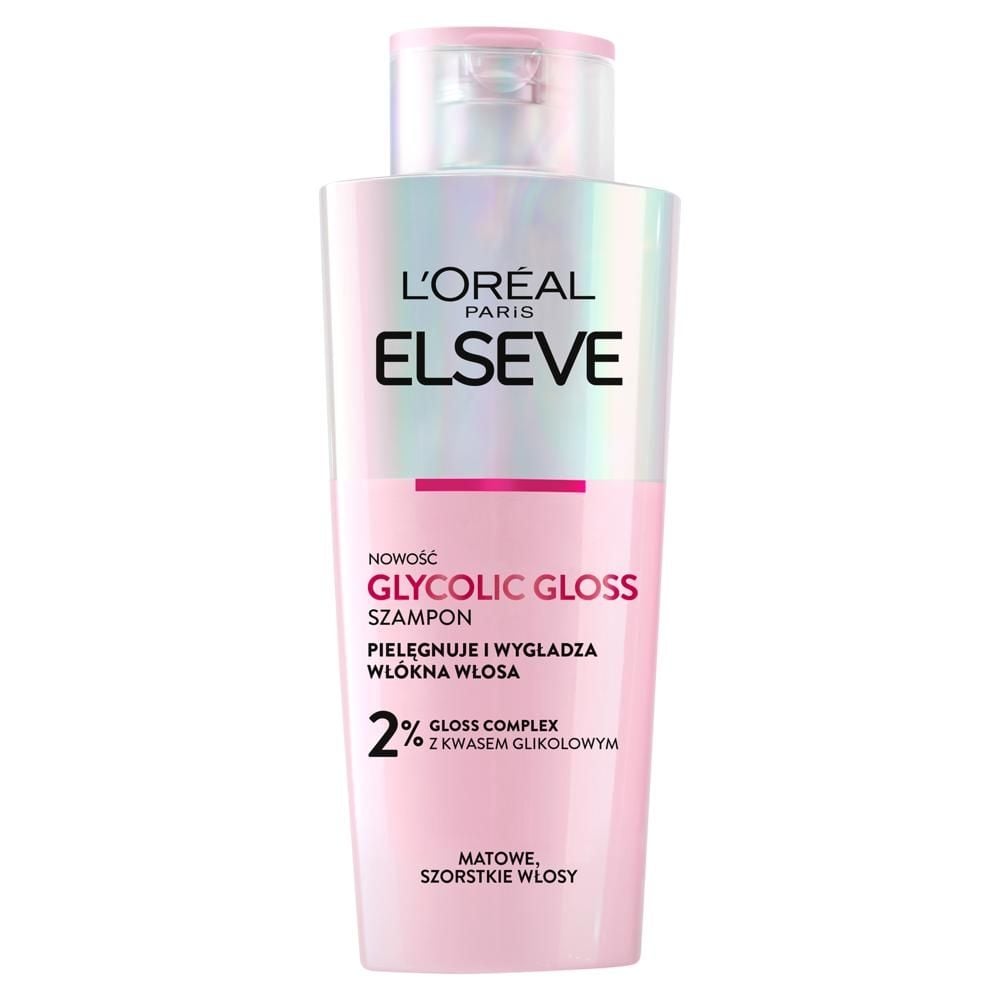 L'Oréal Paris Elseve Glycolic Gloss Szampon do włosów szorstkich i matowych 200 ml