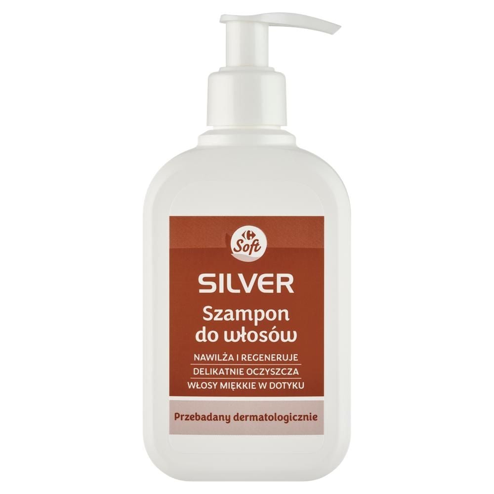 Carrefour Soft Silver Szampon do włosów 250 ml