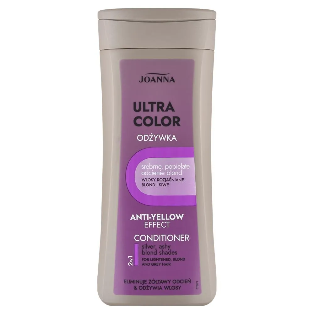 Joanna Ultra Color Odżywka srebrne popielate odcienie blond 200 g