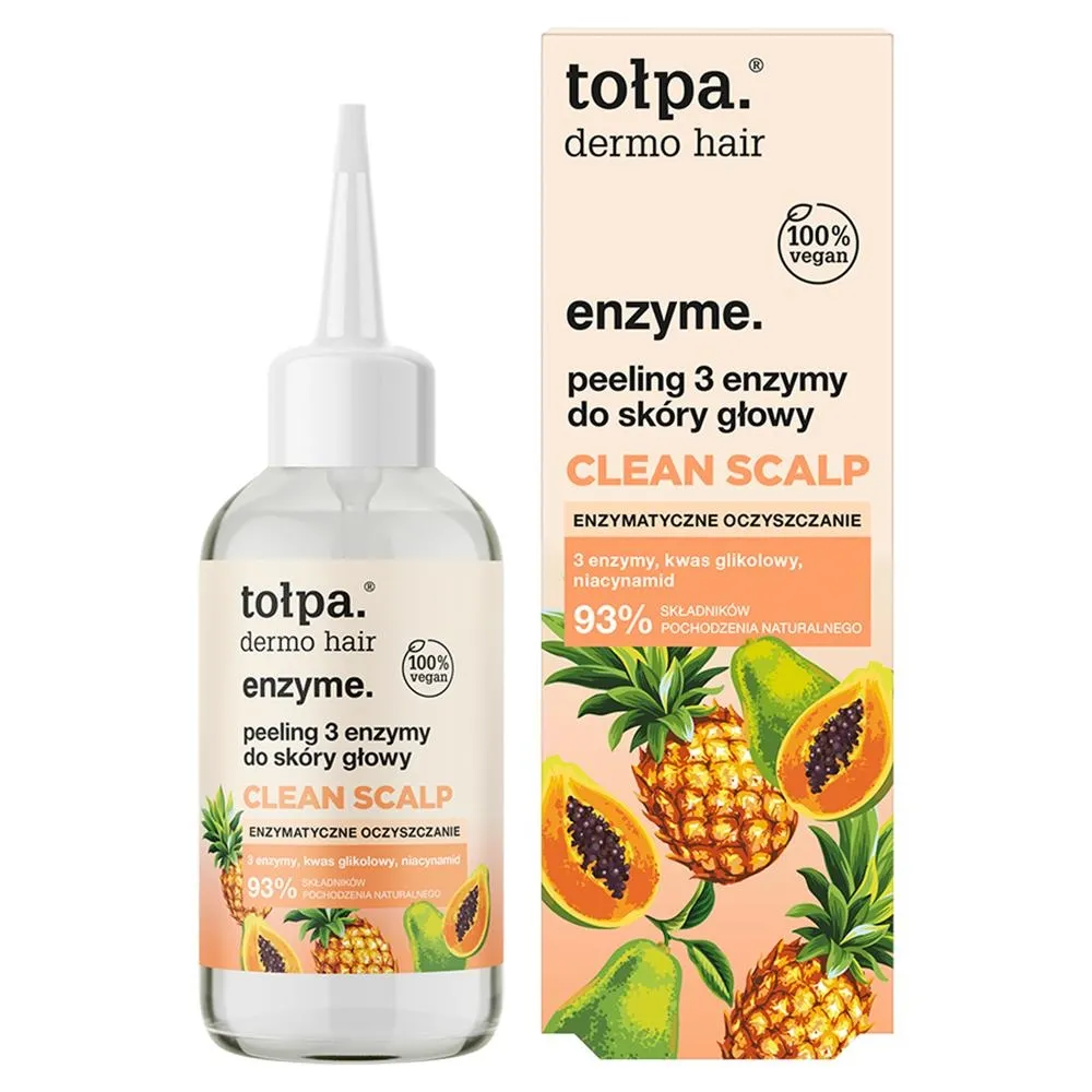 tołpa Dermo Hair Enzyme Clean Scalp Peeling 3 enzymy do skóry głowy 100 ml
