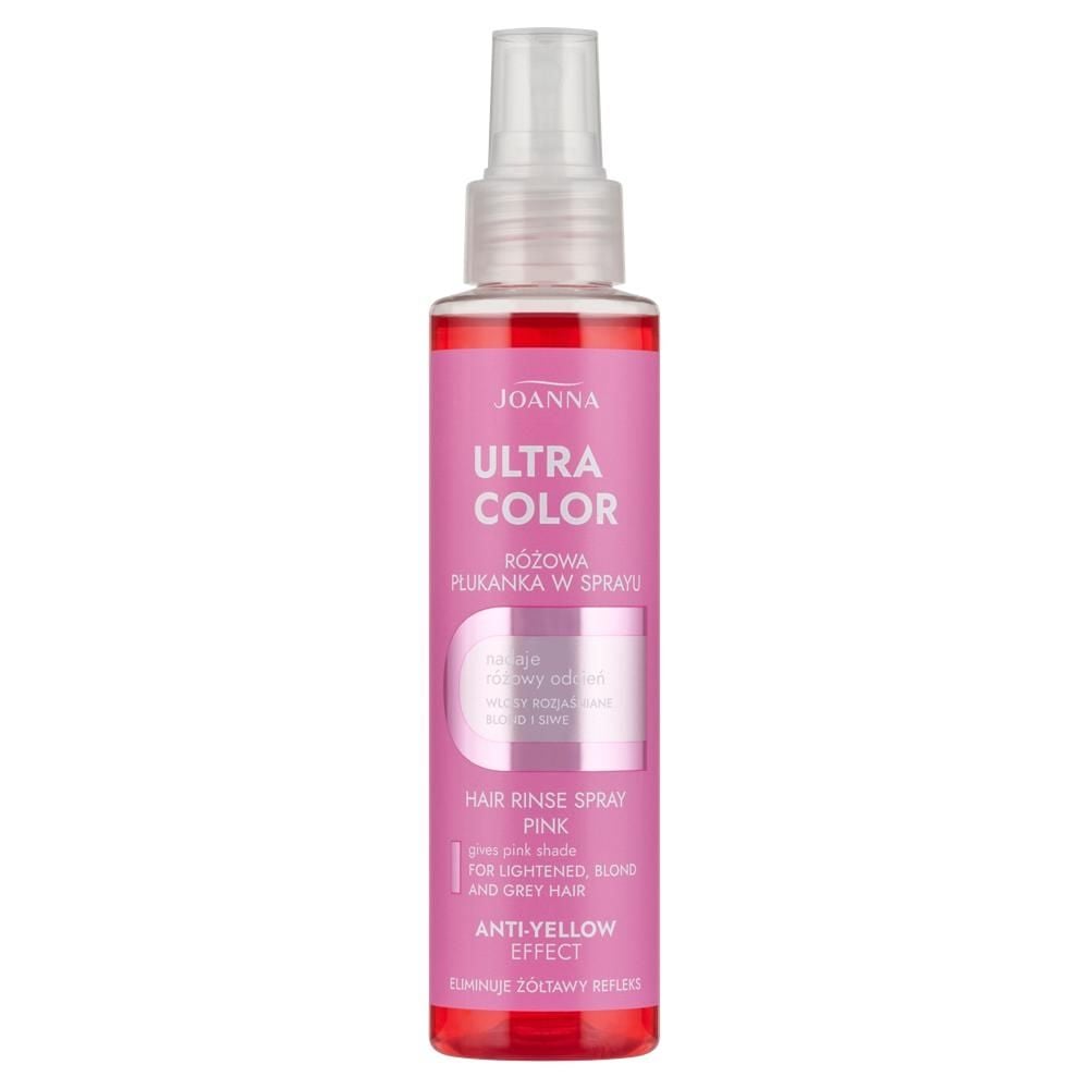 Joanna Ultra Color Płukanka w sprayu różowa 150 ml