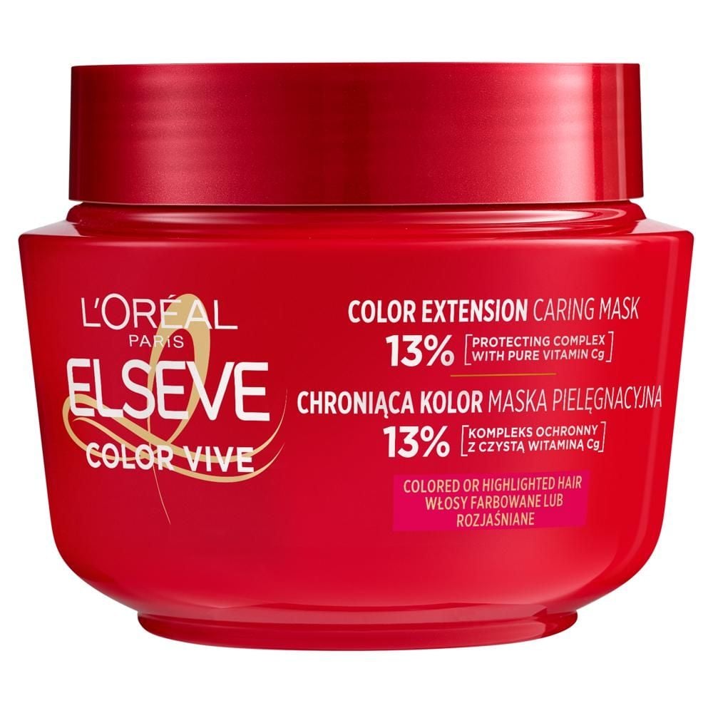 L'Oréal Paris Elseve Color Vive Chroniąca kolor maska pielęgnacyjna 300 ml