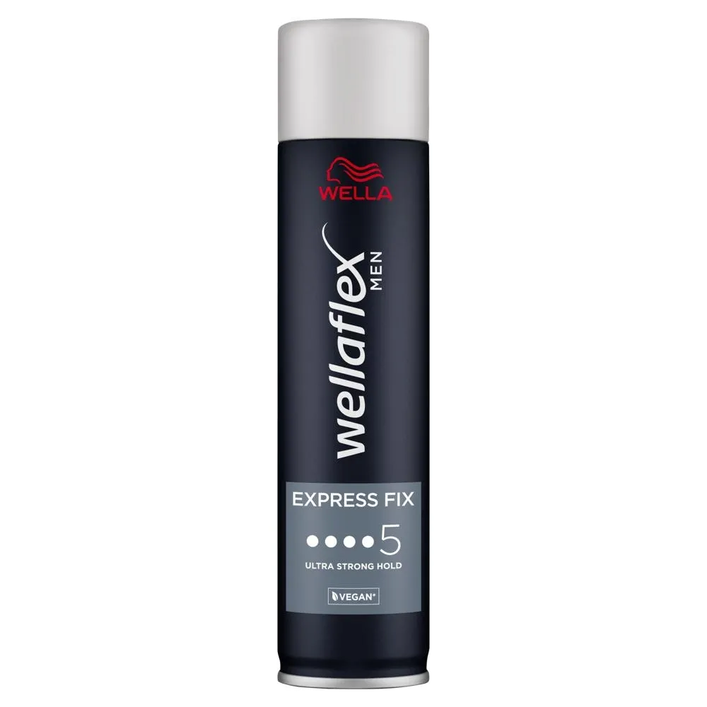 Wella Wellaflex Men Express Fix Lakier do włosów 250 ml