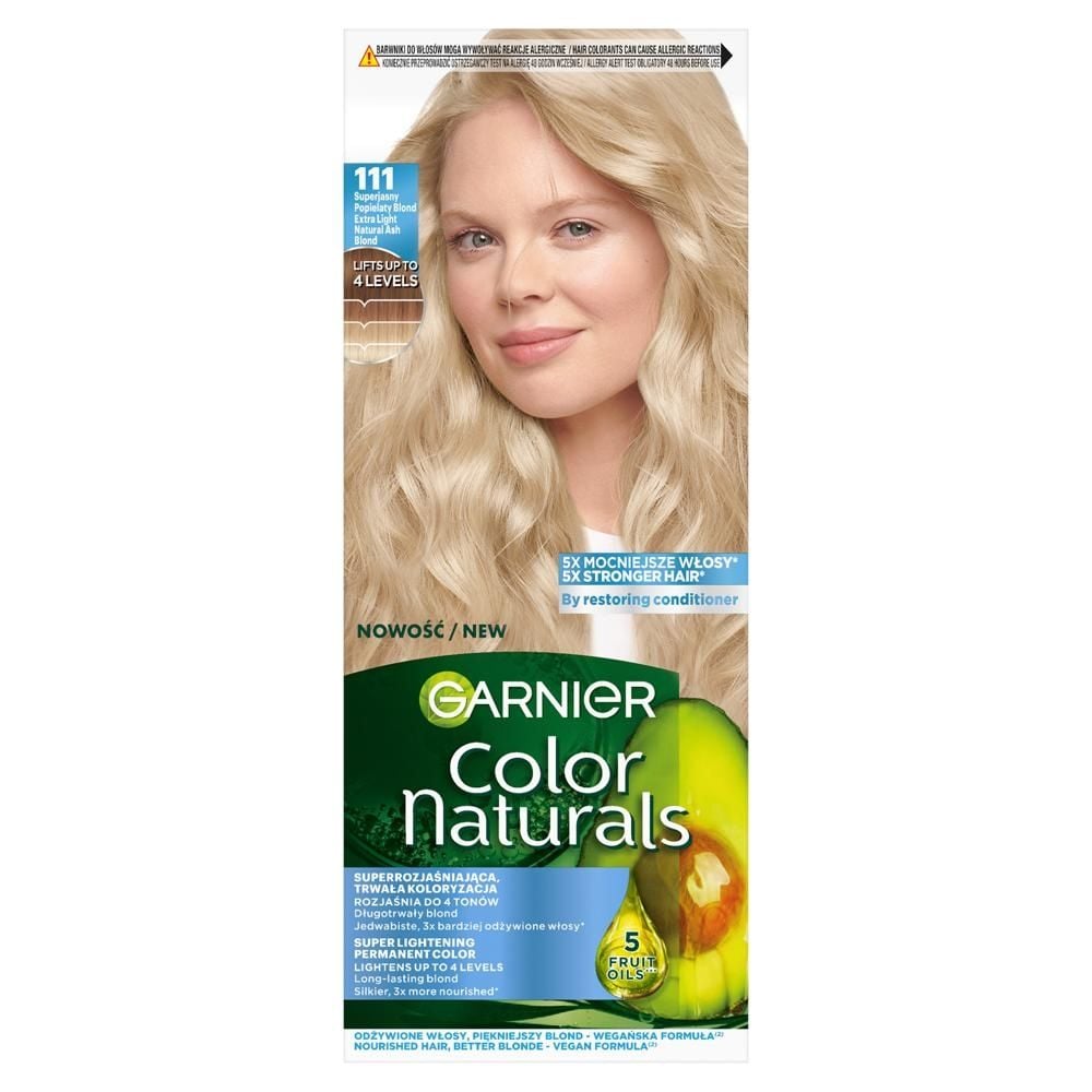 Garnier Color Naturals Krem koloryzujący 111 superjasny popielaty blond