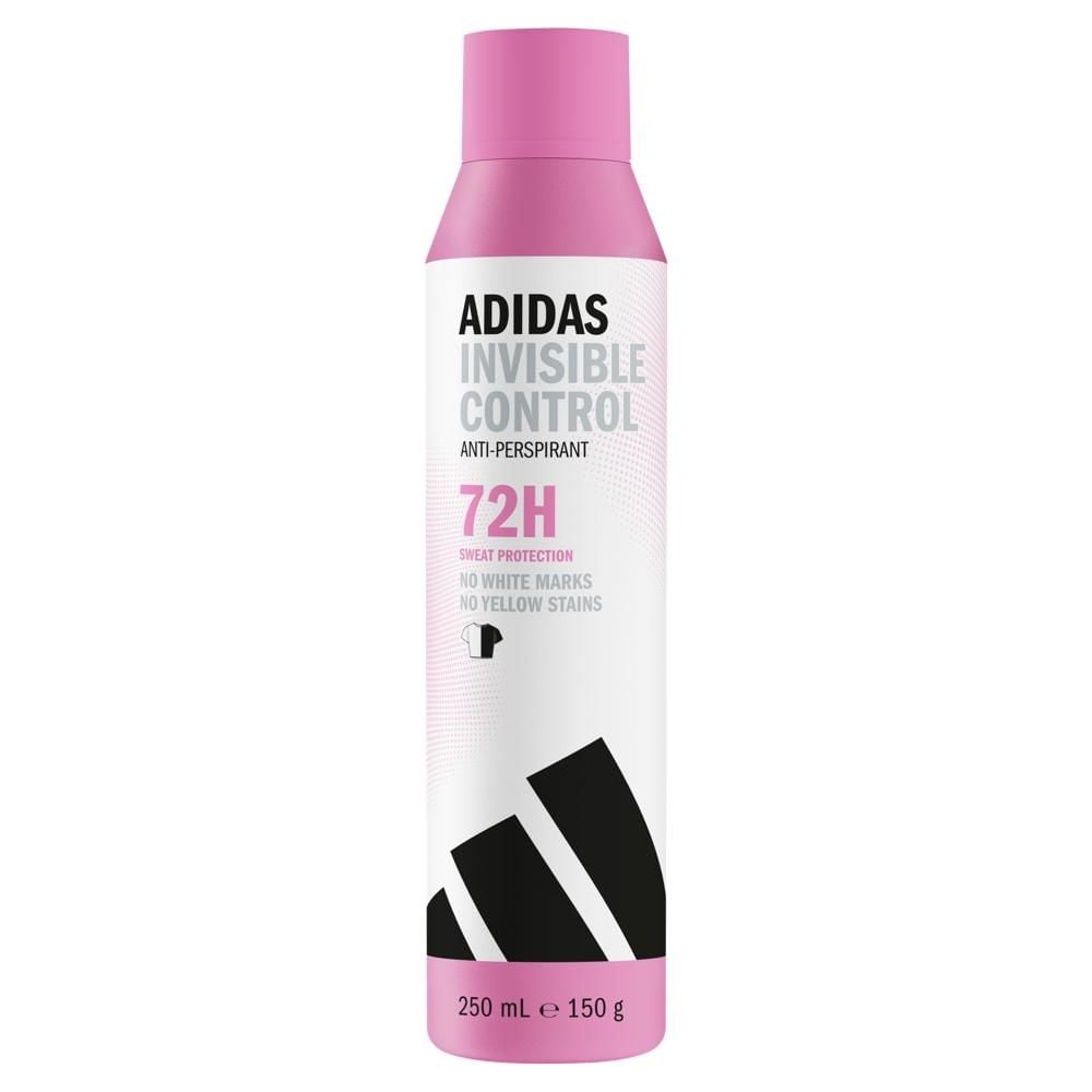 Adidas Invisible Control Antiperspirant 250 ml