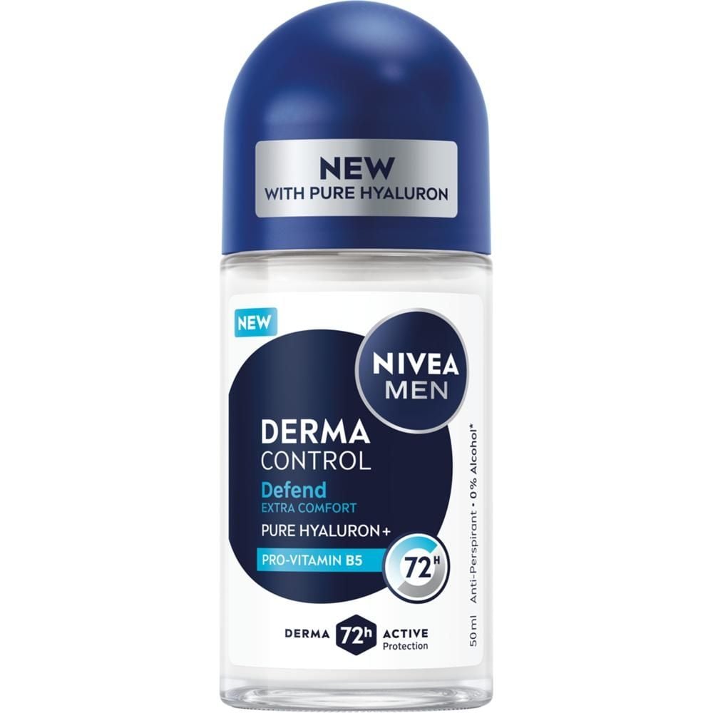 Nivea MEN Derma Control Defend Antyperspirant Roll-On 50ml
