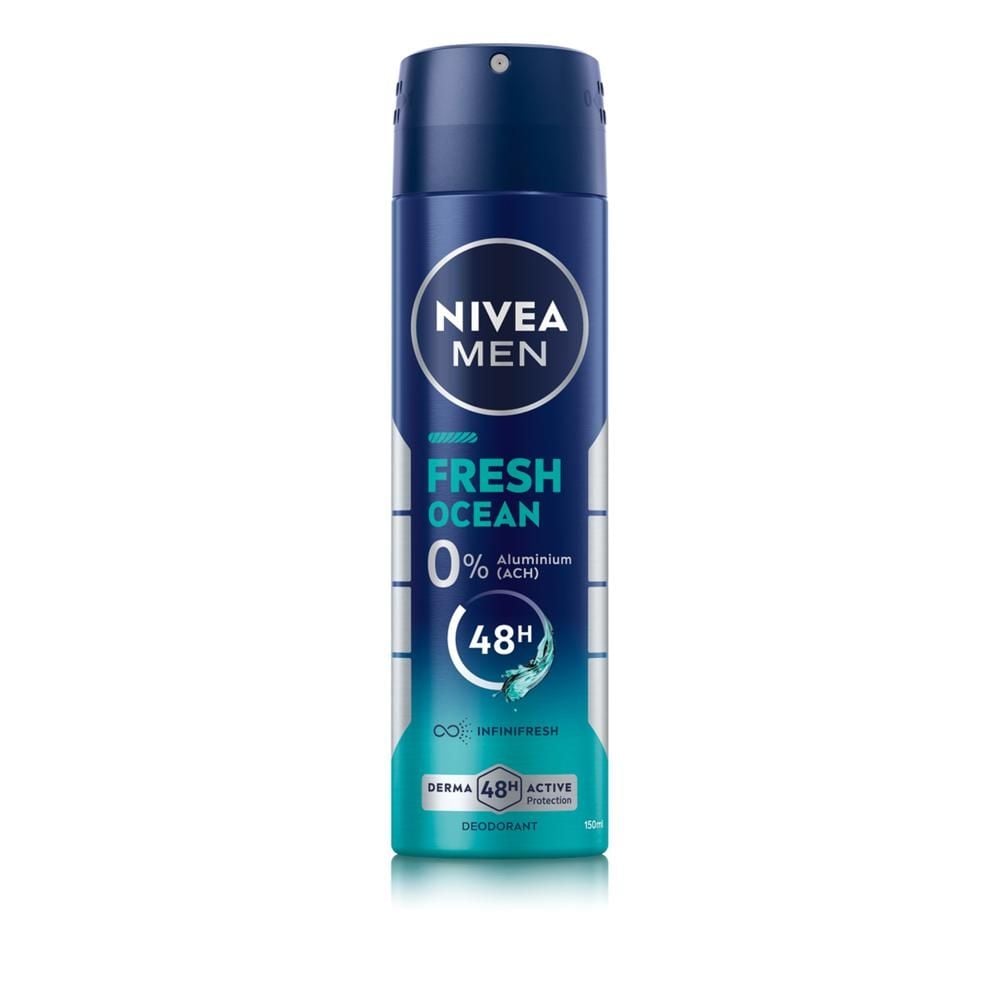 Nivea MEN Fresh Ocean Dezodorant Spray 150 ml