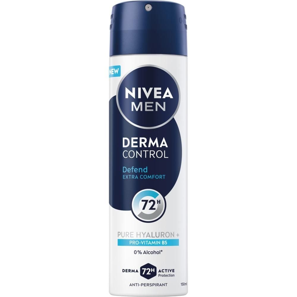 Nivea MEN Derma Control Defend Antyperspirant Spray 150ml
