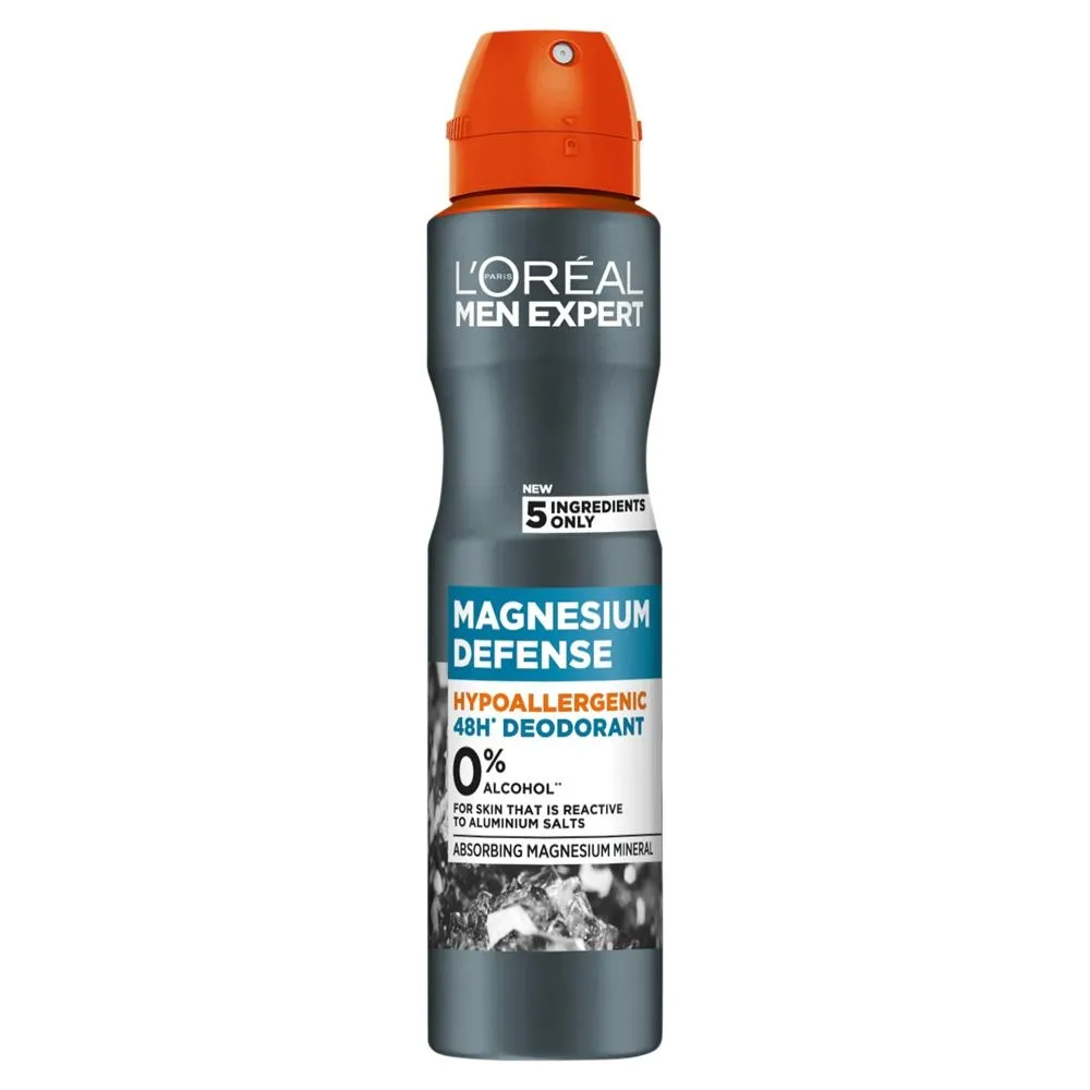 L'Oréal Paris Men Expert Magnesium Defense Hipoalergiczny dezodorant 250 ml