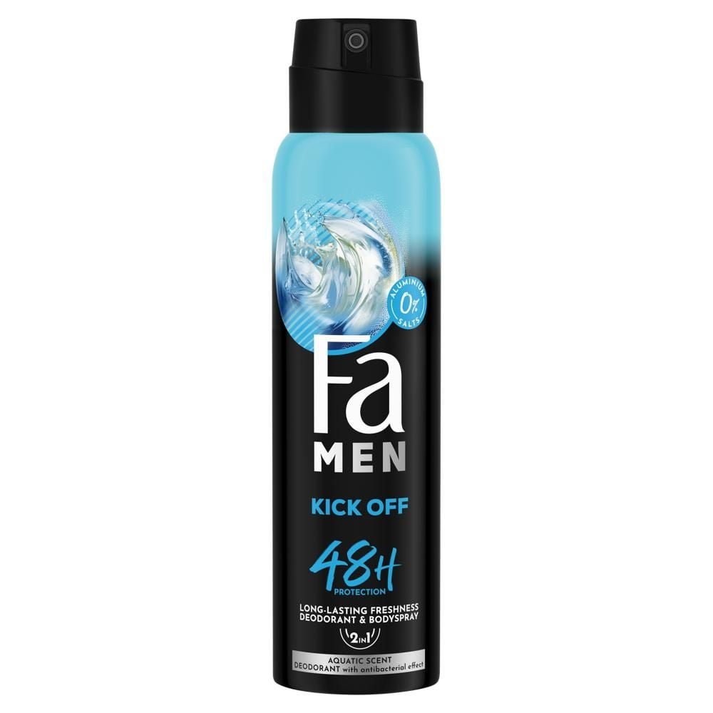 Fa Men Kick Off Dezodorant i spray do ciała 2w1 150 ml