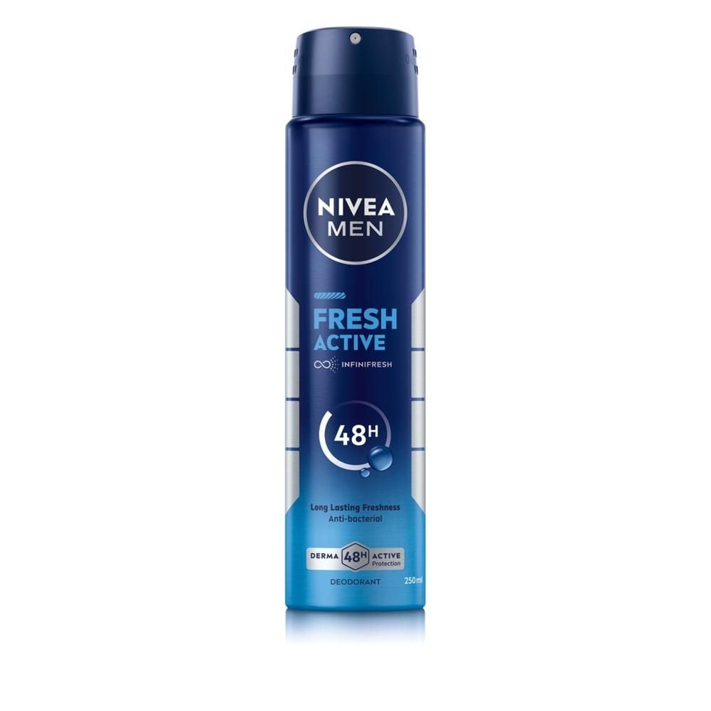 Nivea MEN Fresh Active Dezodorant w spray'u 250ml
