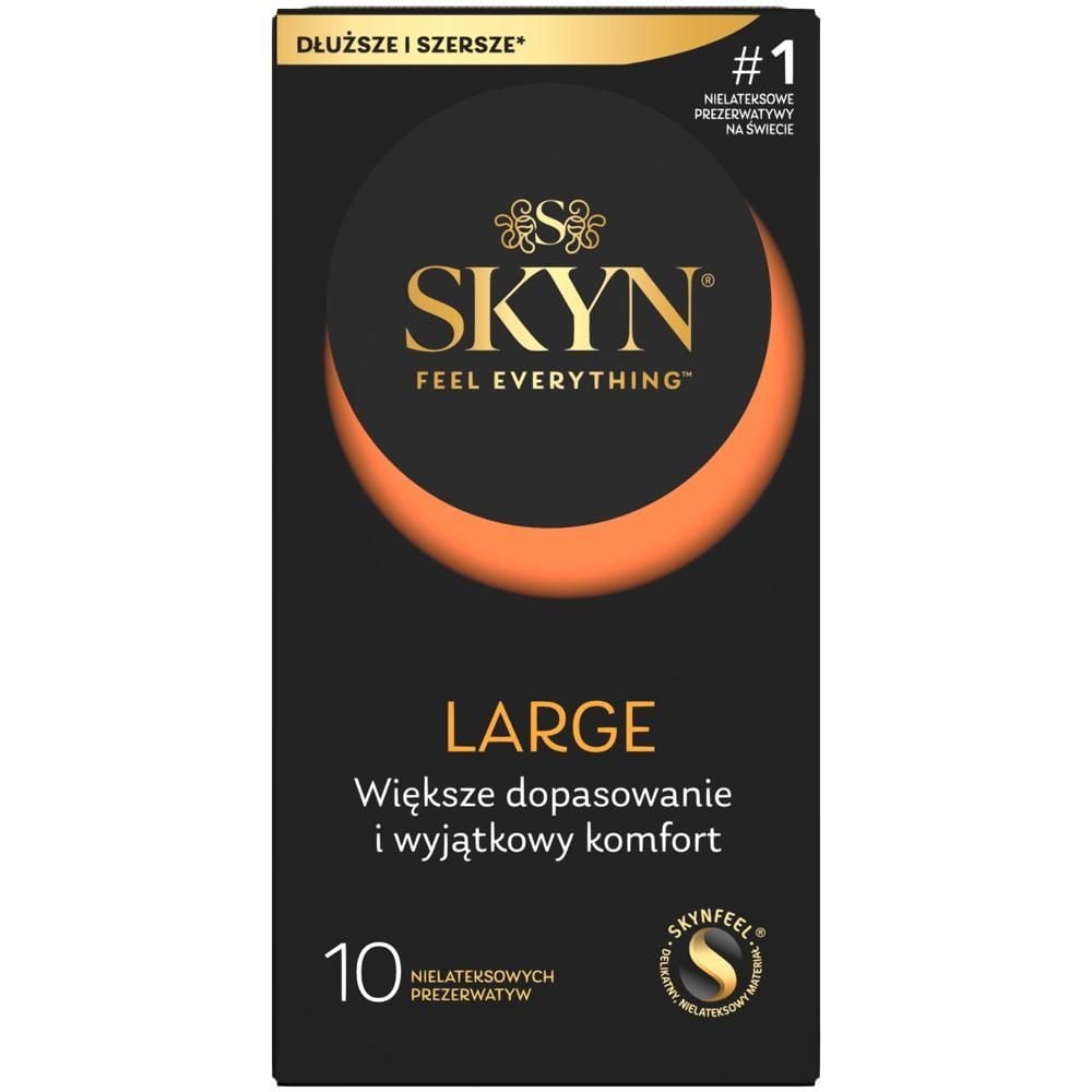 Skyn Large Nielateksowe prezerwatywy 10 sztuk