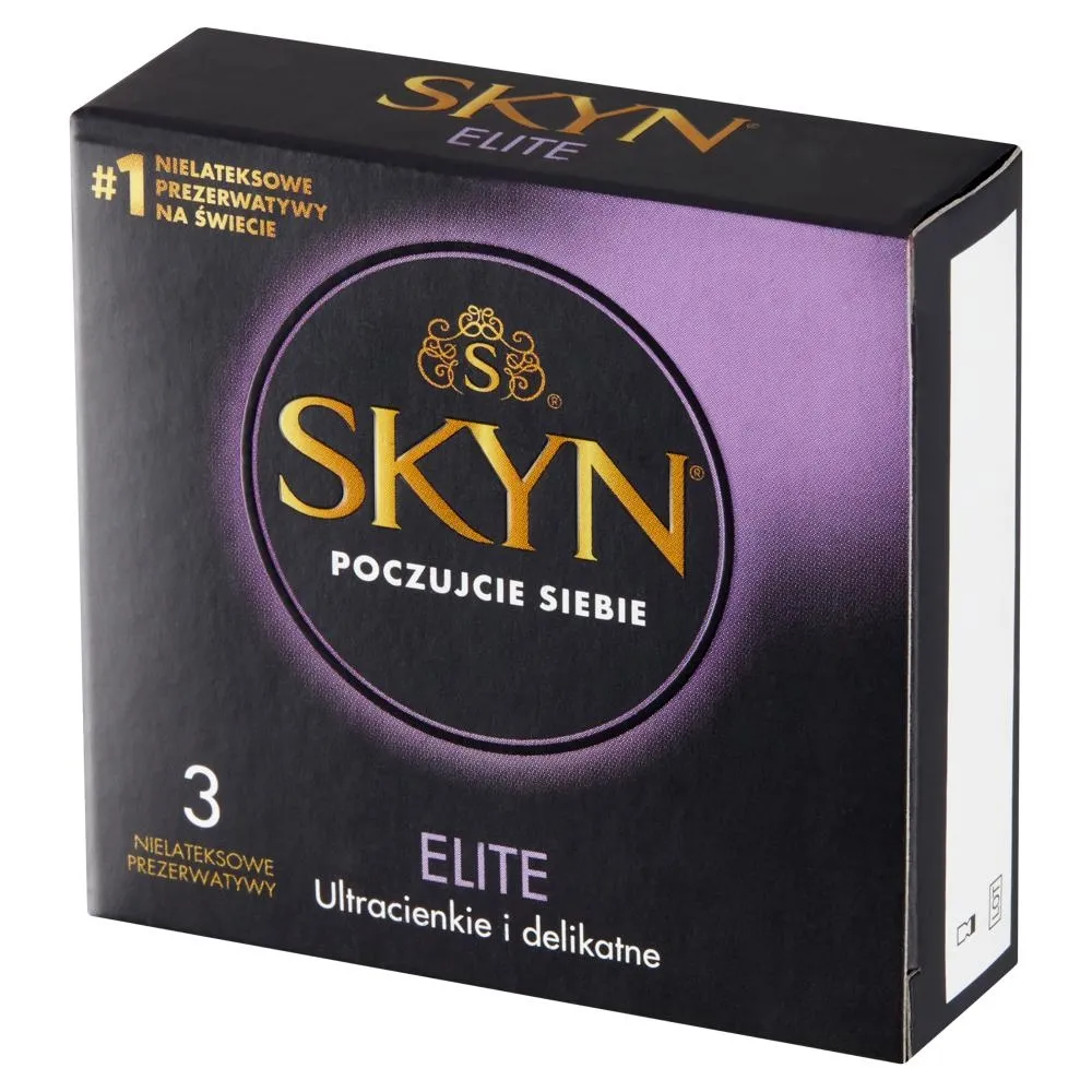 Skyn Elite Nielateksowe prezerwatywy 3 sztuki