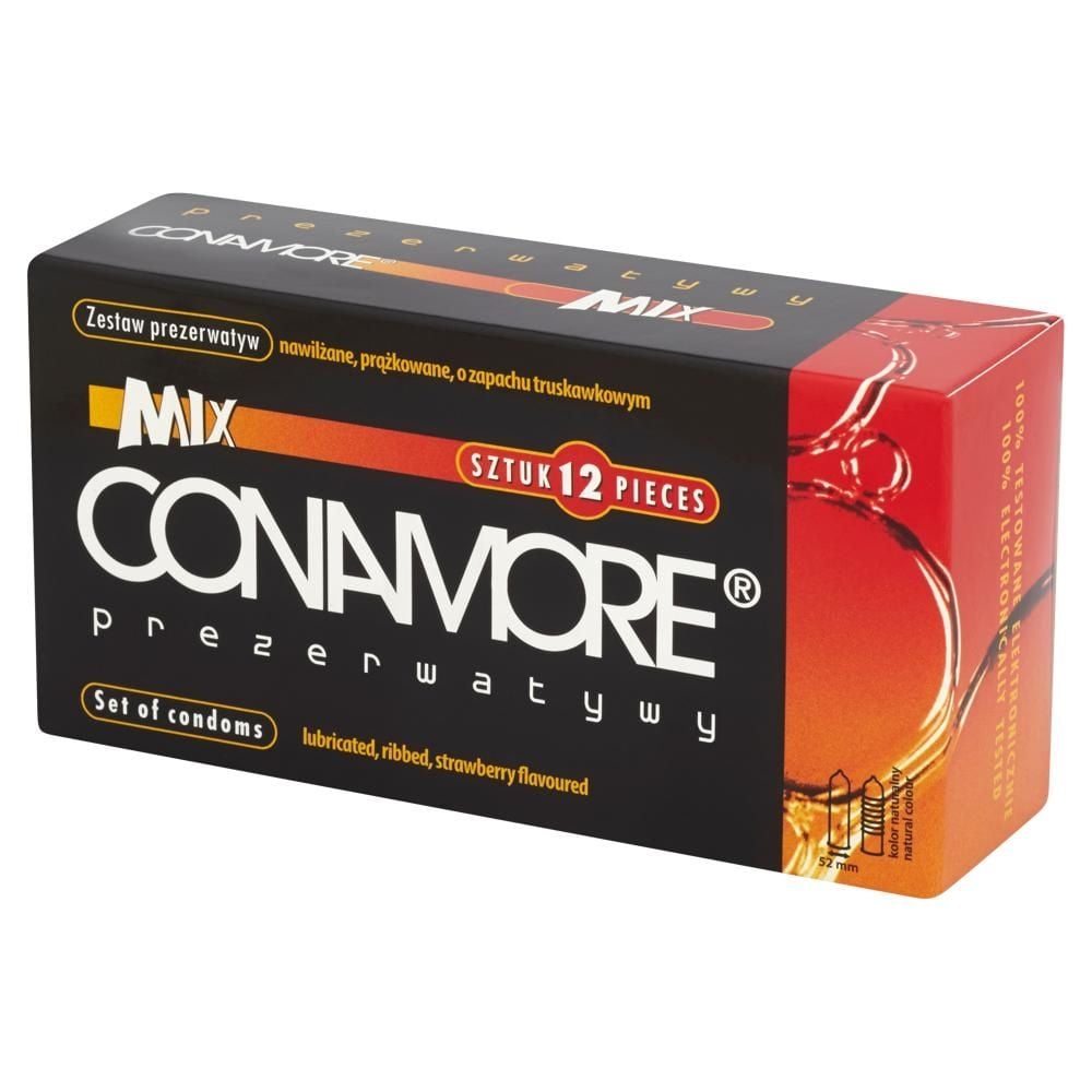 Conamore Mix Zestaw prezerwatyw 12 sztuk
